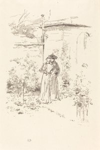 Zaufania w ogrodzie, 1894. autorstwa James Abbott McNeill Whistler