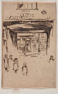 Drury Lane. autorstwa James Abbott McNeill Whistler