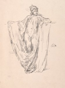 Studium postaci. autorstwa James Abbott McNeill Whistler