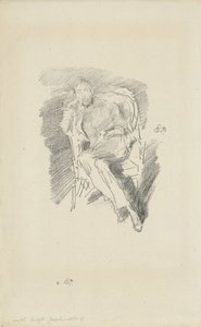Światło ognia. Josepha Pennella. nr 2 autorstwa James Abbott McNeill Whistler