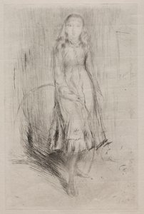 Florencja Leyland. autorstwa James Abbott McNeill Whistler