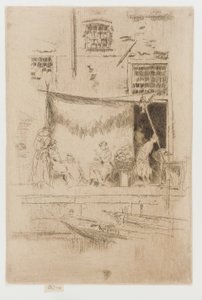 Stoisko z owocami, 1879-1880. autorstwa James Abbott McNeill Whistler