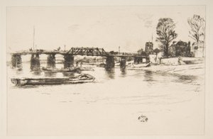 Fulham Chelsea, XX wiek. autorstwa James Abbott McNeill Whistler