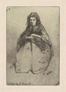 Komiksy, 1858. autorstwa James Abbott McNeill Whistler