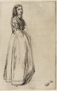 Fumette, Stojący, 1859. autorstwa James Abbott McNeill Whistler
