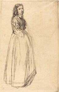 Fumette, Stojący, 1859. autorstwa James Abbott McNeill Whistler