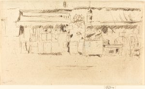 Sklep meblowy, ok. godz. 1887. autorstwa James Abbott McNeill Whistler