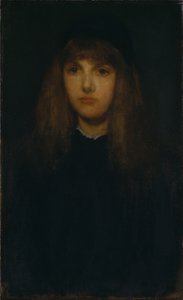 Dziewczyna w czerni (Nadąsany Tom) autorstwa James Abbott McNeill Whistler