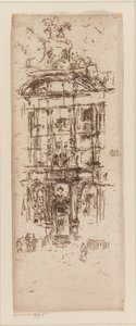 Złoty Dom, Bruksela, 1887. autorstwa James Abbott McNeill Whistler