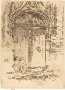 Dom kata, Tours, 1888. autorstwa James Abbott McNeill Whistler