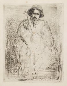J. Becquet, Rzeźbiarz, 1859. autorstwa James Abbott McNeill Whistler