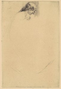 Pochylona głowa Jo, 1861. autorstwa James Abbott McNeill Whistler