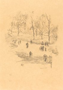 Ogrody Kensington, 1896. autorstwa James Abbott McNeill Whistler