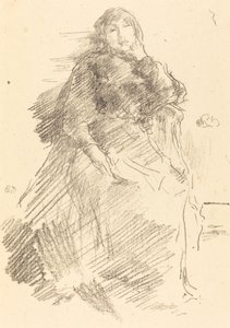 Piękna leniwa dama, 1894. autorstwa James Abbott McNeill Whistler