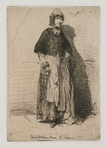 Matka Gérard z Dwunastu akwafort z natury autorstwa James Abbott McNeill Whistler