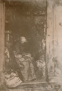 Poszarpana stara kobieta, ok. 1858, 1904 r. autorstwa James Abbott McNeill Whistler