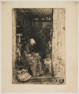 La Vielle aux Loques z Dwunastu akwafort z natury autorstwa James Abbott McNeill Whistler