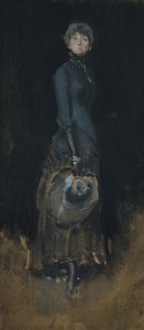 Dama w Szarej, ca. 1883. autorstwa James Abbott McNeill Whistler