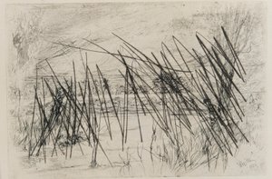 Pejzaż z rybakiem, 1861. autorstwa James Abbott McNeill Whistler