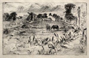 Krajobraz z koniem, 1859. autorstwa James Abbott McNeill Whistler