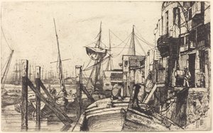 Wapiennik, 1859. autorstwa James Abbott McNeill Whistler