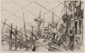 Wapiennik, 1859. autorstwa James Abbott McNeill Whistler
