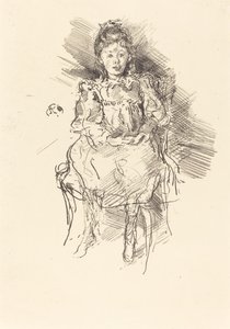 Mała Dorota, 1896. autorstwa James Abbott McNeill Whistler