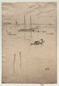 Mała Laguna. autorstwa James Abbott McNeill Whistler