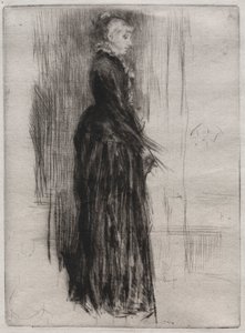 Mała Aksamitna Sukienka. autorstwa James Abbott McNeill Whistler