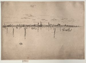 Mała Wenecja, 1880 r. autorstwa James Abbott McNeill Whistler