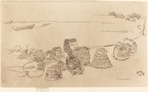 Garnki z homarami, ok. 18801881. autorstwa James Abbott McNeill Whistler