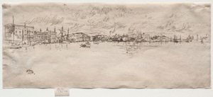 Długa Wenecja. autorstwa James Abbott McNeill Whistler