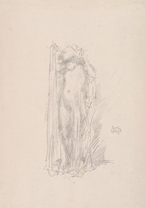 Drapowanie modelowe, 1890. autorstwa James Abbott McNeill Whistler