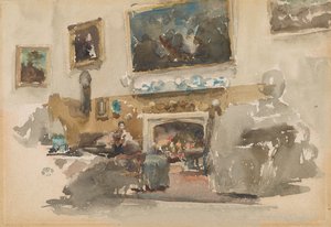 Moreby Hall, 1882-1884. autorstwa James Abbott McNeill Whistler
