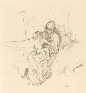 Matka i dziecko, nr 1, 18911895. autorstwa James Abbott McNeill Whistler
