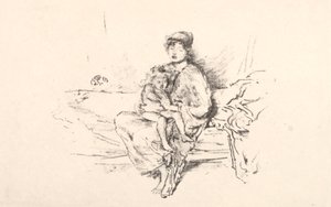 Matka i dziecko, nr 2, 1890. autorstwa James Abbott McNeill Whistler