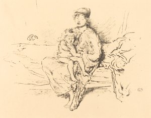 Matka i dziecko, nr 2, 18911895. autorstwa James Abbott McNeill Whistler