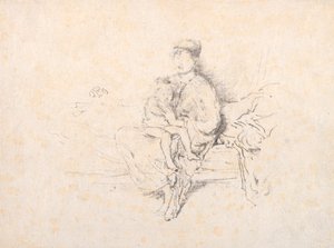 Matka i dziecko, nr 2, 1896. autorstwa James Abbott McNeill Whistler