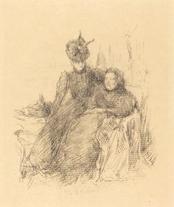 Matka i córka, 1897. autorstwa James Abbott McNeill Whistler