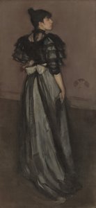 Matka perły i srebra: Andaluzyjczyk, ok. 1888-1900 (olej na płótnie) autorstwa James Abbott McNeill Whistler