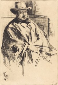 Pan Davis Pan Mann, 1860. autorstwa James Abbott McNeill Whistler