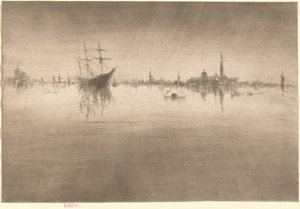 Nokturn, 18791880. autorstwa James Abbott McNeill Whistler