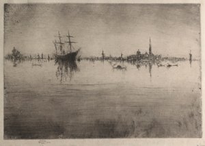Nokturn, 1880. autorstwa James Abbott McNeill Whistler