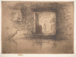 Nokturn: Piec, 1879-1880. autorstwa James Abbott McNeill Whistler