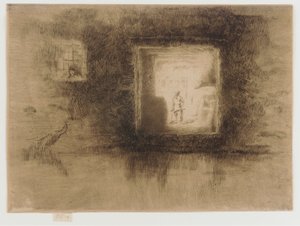 Nokturn: Piec, 1879-1880. autorstwa James Abbott McNeill Whistler