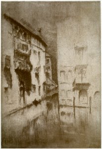Nokturn: Pałace, ok. 1879 1904. autorstwa James Abbott McNeill Whistler