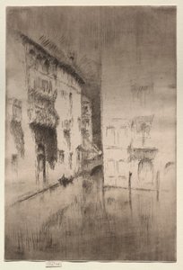 Nokturn: Pałace, ok. 1880. autorstwa James Abbott McNeill Whistler