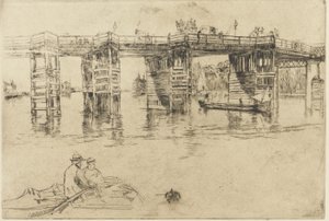 Stary most Putney autorstwa James Abbott McNeill Whistler