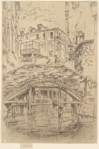 Most Piovan, 1879-1880. autorstwa James Abbott McNeill Whistler
