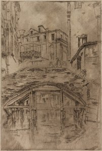 Most Piovan, 1879-1880. autorstwa James Abbott McNeill Whistler